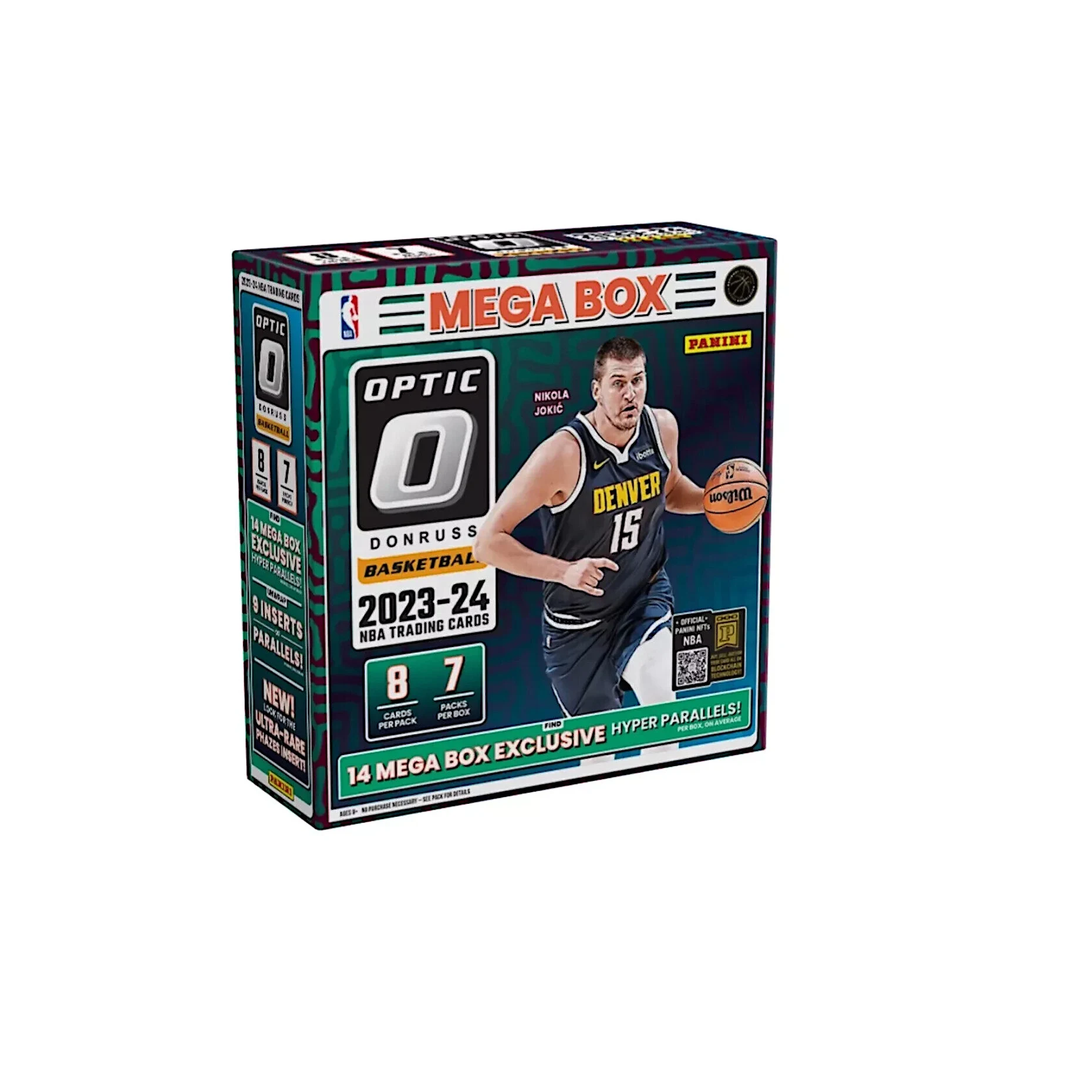 2023-24 Panini Donruss Optic Basketball Mega Box (Hyper Pink Prizms)